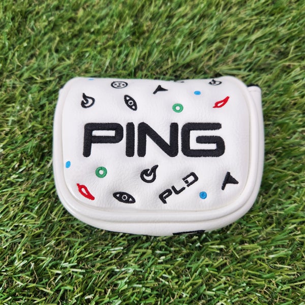 PING PLD MALLET PUTTER HEADCOVER VERYGOOD