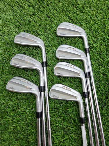2021 TITLEIST T100/100S IRON SET 4-PW XSTIFF TT DYNAGOLD X100 GOOD