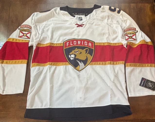 Sam Bennett Florida Panthers Adult XL (54) White Jersey NWT