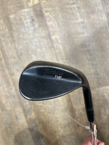 Men's Titleist Titleist Vokey TVD Black Wedge Right Handed Extra Stiff Flex 60 Degree Steel Shaft (U
