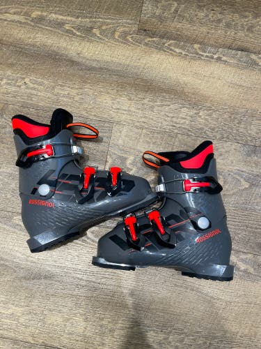 Mondo 21 & 21.5 Kid's Rossignol Hero J3 Ski Boots (Used)