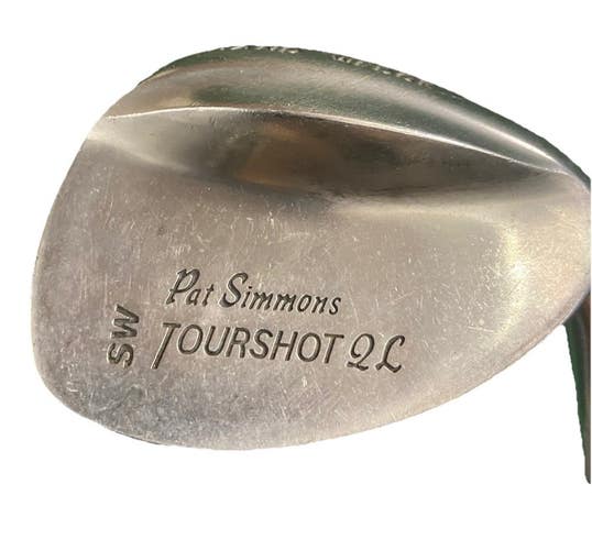 Pat Simmons Tourshot QL Sand Wedge 65* RH Men's Stiff Graphite 35.5" Lamkin Grip