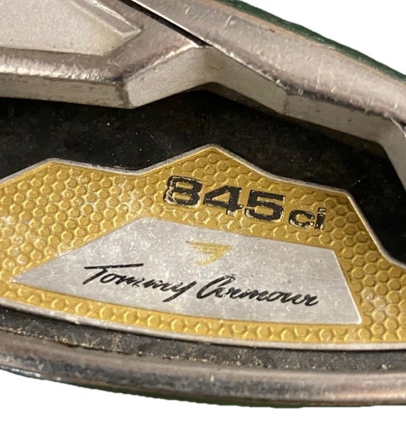 Tommy Armour 845 Ci Pitching Wedge RH Men's Pro-Fit Stiff Steel 35" New Grip