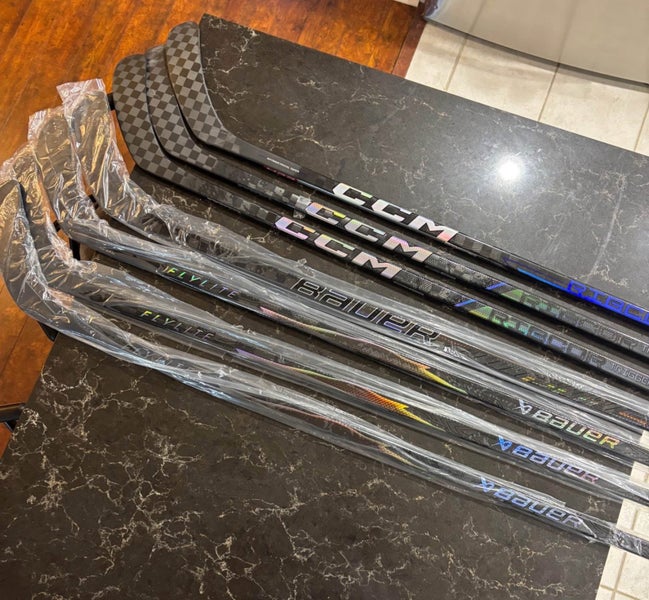Bauer FlyLite Left Hand Hockey Stick P28 Pro Stock