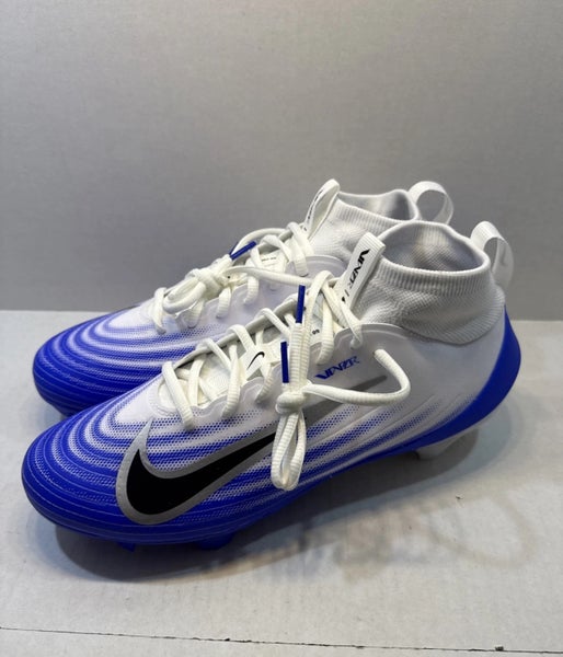 Nike Zoom Air Vapor Pro 1 Football Cleats White Blue FB3298-101 Men’s Sz 8.5