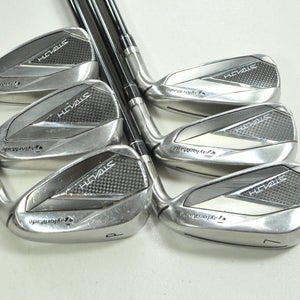TaylorMade Stealth 5-PW Iron Set Senior Flex RH Air Speeder 50g Graphite #202785