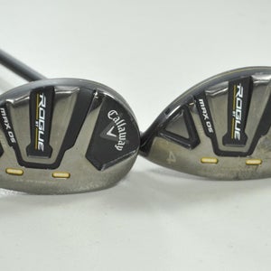Callaway Rogue ST MAX Ladies 4 and 5 Hybrid Set RH Cypher 4.0 Graphite # 198889