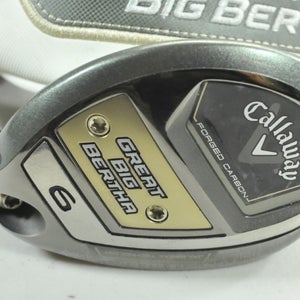 Callaway Great Big Bertha 2023 6-26* Hybrid Senior Flex Right Graphite # 191979