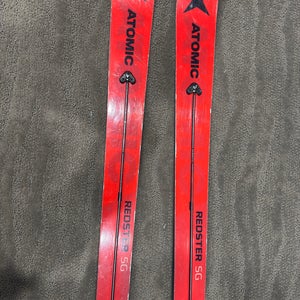 Atomic Redster SG 192 cm Racing Skis With Bindings Max Din 16 (Used)
