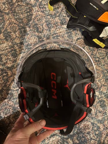 Used Large CCM Tacks 70 Helmet