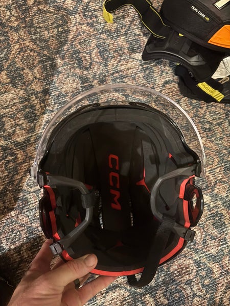 Used Large CCM Tacks 70 Helmet