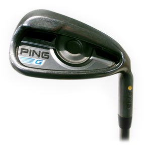 Ping G Series Single 9 Iron Yellow Dot Graphite Recoil ESX 460 F2 Senior Flex