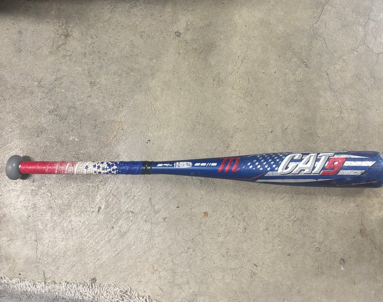 2021 Marucci CAT9 Alloy USSSA Certified Bat (-10) 18 oz 28" (Used)
