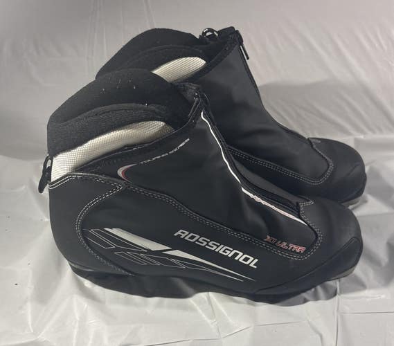 Rossignol X1 Ultra Nordic XC Mens Size 43 Black Cross Country Ski Boots