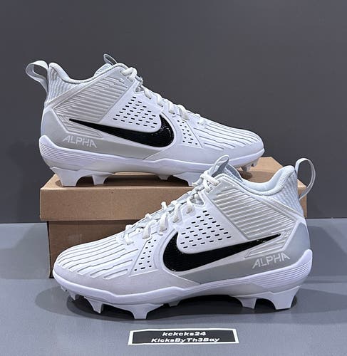 Size 11 Nike Force Savage Pro 3 TD Football Cleats White IB2572-106