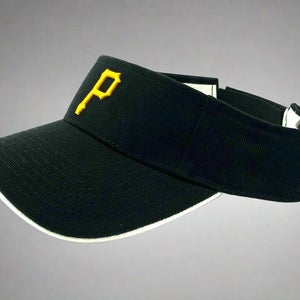 Pittsburgh Pirates NOS Vintage Late '90s MLB "Bones" Visor (New)