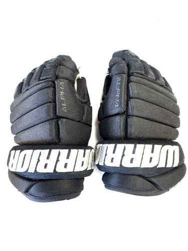 Used Warrior ALPHA ROCO Junior Gloves Black 11" 11860-S000299141
