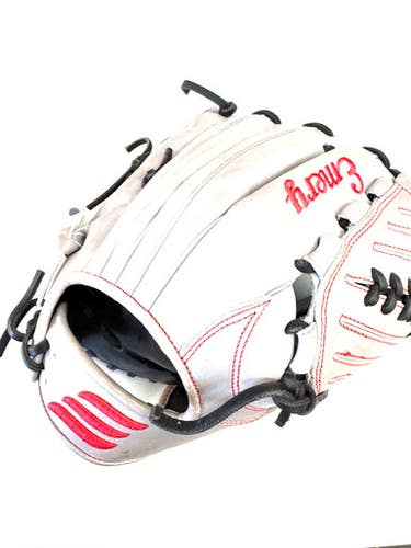 Used EMERY PITCHERS GLOVE BB/SB Glove RH Throw Grey 12" 11860-S000299135