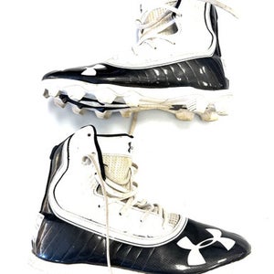 Used Under Armour Jr FB Cleats Black Junior 06 11860-S000299113