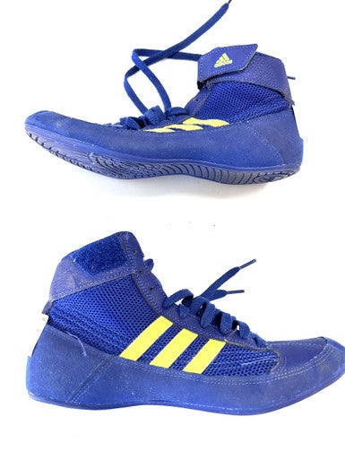 Used Adidas Wrestling Shoes Navy Blue Junior 06 11860-C000299107