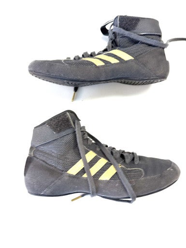 Used Adidas Wrestling Shoes Black Senior 6.5 11860-C000299105