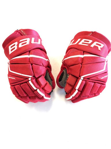 Used Bauer 3X PRO Junior Gloves Red 11" 11860-S000299099