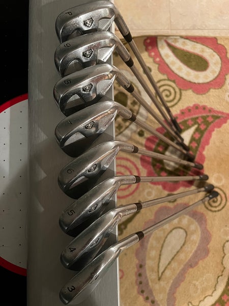 Men's 2008 TaylorMade TP Forged Right Handed Iron Set Stiff Flex Steel Shaft (Used)