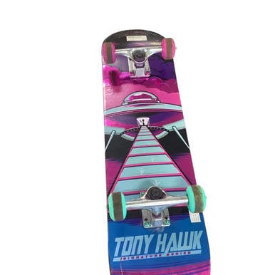 Used TONY HAWK SIGNATURE SERIES Complete Skateboard Purple 8" 11479-S000405972