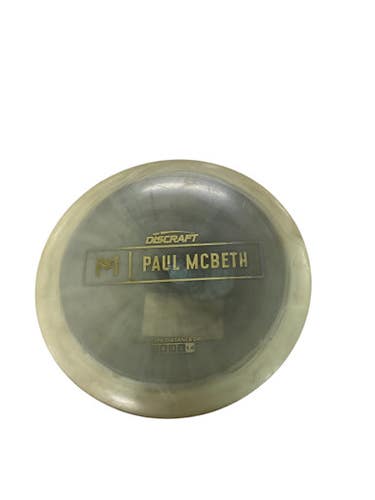 Used Discraft PAUL MCBETH Disc Golf Driver Grey 11479-S000405958