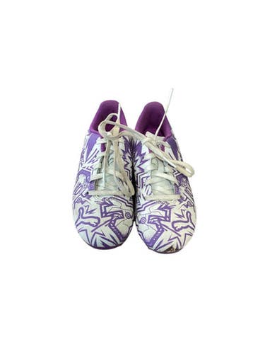 Used Puma Soccer Cleats Purple Youth 13.0 11479-S000405954