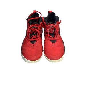 Used Nike TEAM HUSTLE Basketball Shoes Y Red Junior 04.5 11479-S000405943