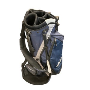 Used Wilson NAVY STAND BAG Mens Stand Bag Navy Blue 11884-S000053794