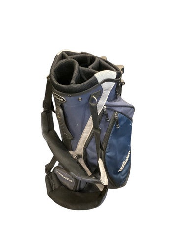 Used Wilson NAVY STAND BAG Mens Stand Bag Navy Blue 11884-S000053794