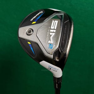 TaylorMade SIM 2 Titanium Fairway Rocket 13.5 3 Wood HZRDUS Smoke 6.5 XStiff