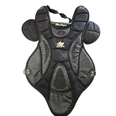 Used MacGregor CHEST PROTECTOR B74 Catchers Chest Protector Black Junior 11760-S000082949