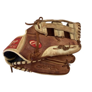 Used Rawlings GOLD GLOVE ELITE BB/SB Glove RH Throw Tan 12 3/4" 11760-S000082939