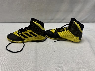 Used Adidas Wrestling Shoes Black Junior 04.5 11490-S000266297
