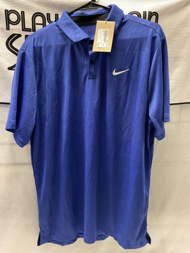 Used Nike GOLF POLO Golf Accessory Royal Blue 11490-S000266275