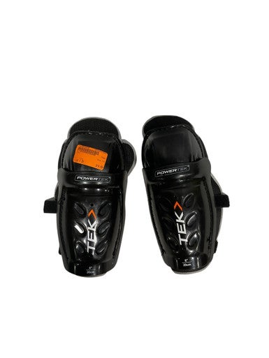 Used TEK Youth Shin Guards Black 8" 11847-S000029978