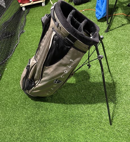 Army Green Nike Standing Golf Bag (Used)