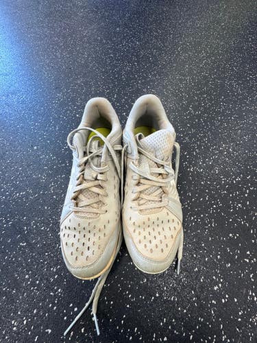 Used Under Armour LEADOFF BB/SB Cleats Grey Junior 06 11849-S000032525