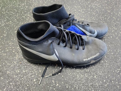 Used Nike Soccer Indoor Shoes Black Senior 8.5 11849-S000032483