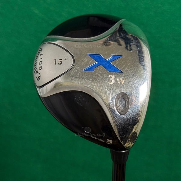 Callaway X 15 Fairway Wood 3w Factory Fujikura 60g Graphite Regular