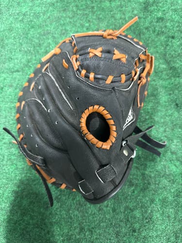 Black Adidas Triple Stripe (TS3150BR) RH Catcher's Baseball Glove 31.5" (Used)