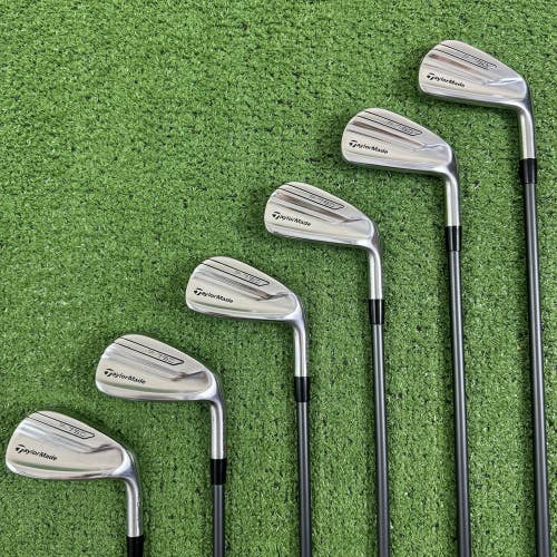 TaylorMade P790 2017 Iron Set 5-PW Accra 50i Graphite Shafts Senior Flex