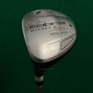 LH Cobra King SZ Offset Hyper Steel Fairway Wood 7 Aldila HM Tour 50 Seniors