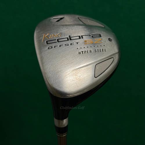 LH Cobra King SZ Offset Hyper Steel Fairway Wood 7 Aldila HM Tour 50 Seniors