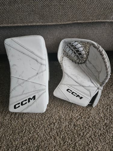 CCM Axis 2.5 Intermediate Goalie Glove and Blocker