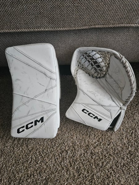 CCM Axis 2.5 Intermediate Goalie Glove and Blocker