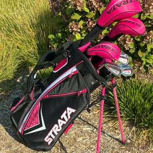 Women's Callaway Strata Clubs (Full Set) Left Hand Ladies Flex (New)